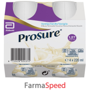 prosure vanilla 4bott 220ml