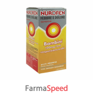 nurofen febbre e dolore*bb orale sosp 150 ml 100 mg/5 ml arancia senza zucchero con siringa