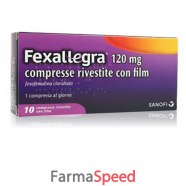 fexallegra* 10 compresse rivestite 120 mg