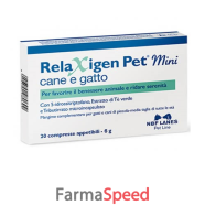 relaxigen pet mini 20cpr