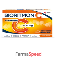 bioritmon c 500mg vitamina c 20 compresse masticabili