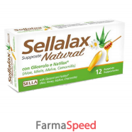 sellalax natural md 12 supposte