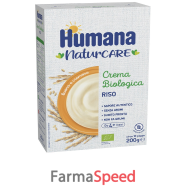 humana crema di riso bio 200g