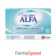 collirio alfa lubrificante idratante 15 fiale monodose