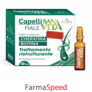 sanavita capelli 12 fiale