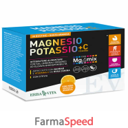 magnesio e potassio +vitamina c arancia 20 bustine