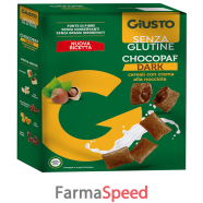 giusto s/g chocopaf dark 250g