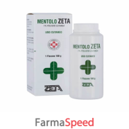 talco mentolato zeta 100g