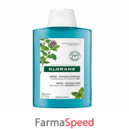 klorane shampoo menta acq200ml