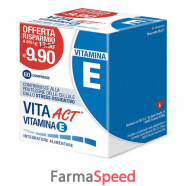 vita act vitamina e 60 compresse