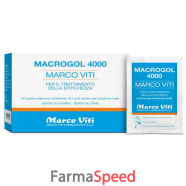 macrogol 4000 20 bustine da 10,7 g