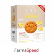 dlab biscotti limone senza glutine  128 g