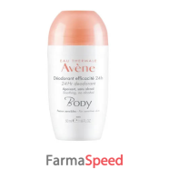 avene deo body efficacia 24h