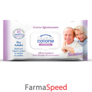 dermacotone senior salviettine per adulti 40 pezzi