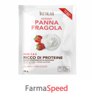 dietalab dessert panna fragola 28 g