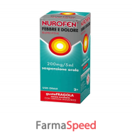 nurofen febbre dolore gusto fragola *200mg/5ml