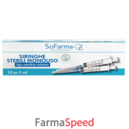 siringa 10ml g21 10pz sofarmap