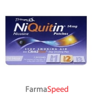 niquitin*7 cerotti transd 14 mg/die