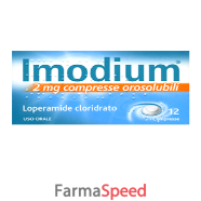 imodium*12 cpr orosolub 2 mg