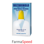 deltarinolo*spray nasale 15 ml 0,5% + 0,125%