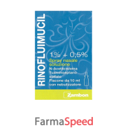 rinofluimucil*spray nasale flaconcino 10 ml 1% + 0,5%
