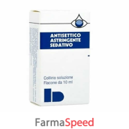 antisettico astringente sedativo bruschettini*collirio 10 ml