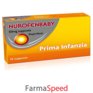 nurofenbaby -  60 mg supposte 10 supposte in blister al 