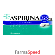 aspirina*10 cpr 325 mg