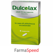 dulcolax*ad 6 supp 10 mg