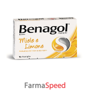 benagol*16 pastiglie miele limone 0,6 mg + 1,2 mg