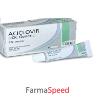 aciclovir (doc generici)*crema derm 3 g 5%