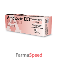 aciclovir (eg)*crema derm 3 g 5%