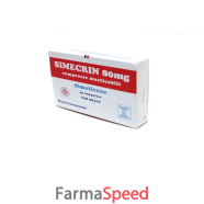 simecrin*30 cpr mast 80 mg