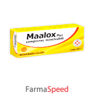 maalox plus*30 cpr mast 200 mg + 200 mg + 25 mg