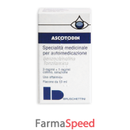 ascotodin*collirio 3 mg/ml + 1 mg/ml 10 ml