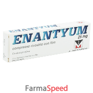 enantyum - 25 mg compresse rivestite con film 20 compresse