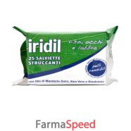 iridil salviette struccanti 25 pezzi