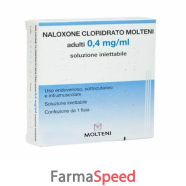 naloxone cloridrato (molteni)*ad 1 fiala 0,4 mg 1 ml