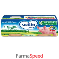 MELLIN OMOGENEIZZATO MAIALE CON VERDURE 2 PEZZI X 80 G