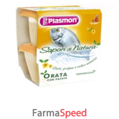 Plasmon Omogeneizzato di pesce orata con patate dal 6° mese 2 x 80 g