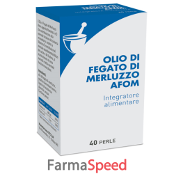 Olio Fegato Merluzzo 40 Perle Afom