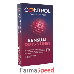 Control Preservativi Sensual Dots&Lines 6 Pezzi-979779980