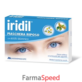 iridil maschera riposo occhi