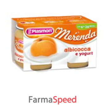 plasmon omogeneizzato yogurt albicocca 120 g x 2 pezzi