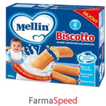 mellin biscotto 360 g 12 pezzi