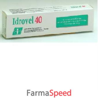 idrovel 40 crema 40 g