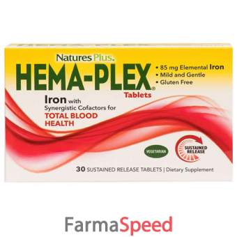 hema plex ferro organico 30 tavolette