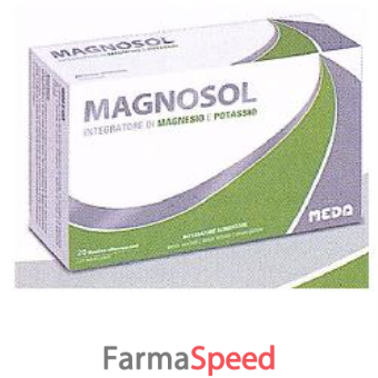 magnosol 20 bustine effervescenti