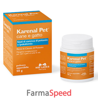 karenal pet polvere 50 g