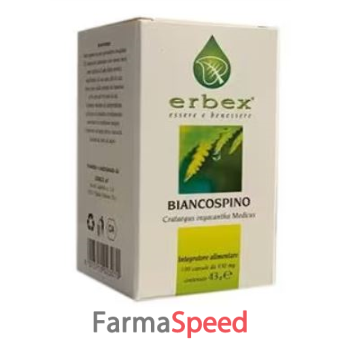 biancospino 100 capsule 430mg